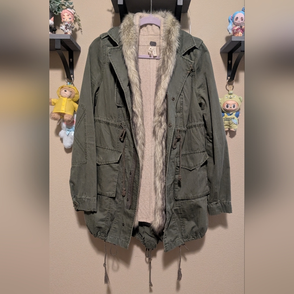 We The Free Jacket with Faux Fur - Size: XS